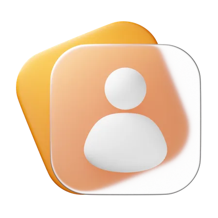 Contacto  3D Icon