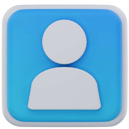 Contacto  3D Icon