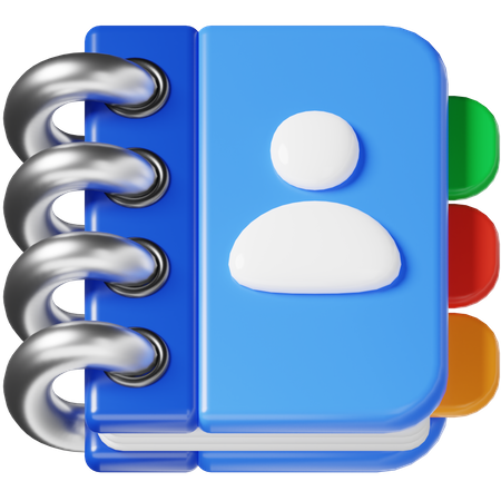 Contacto  3D Icon