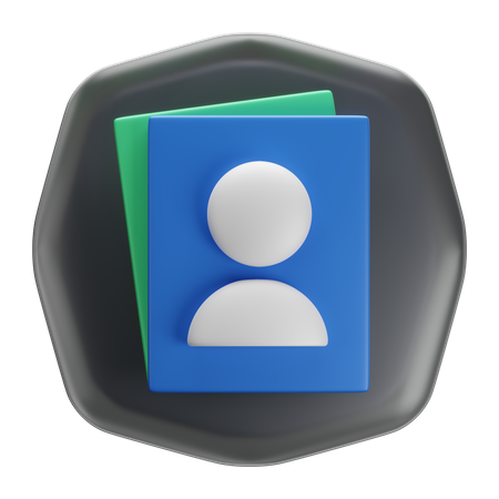 Contacto  3D Icon