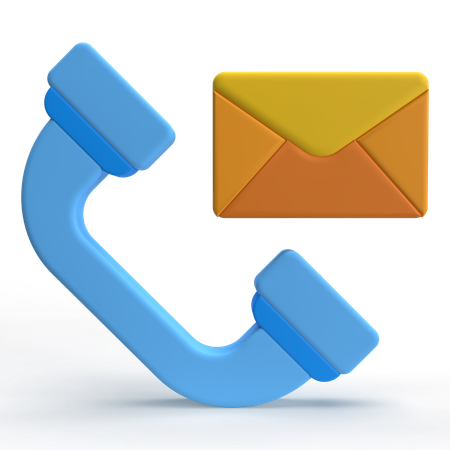 Correo de contacto  3D Icon