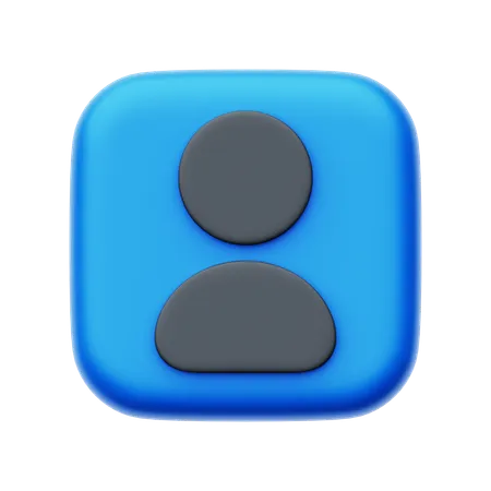Contacts Book  3D Icon