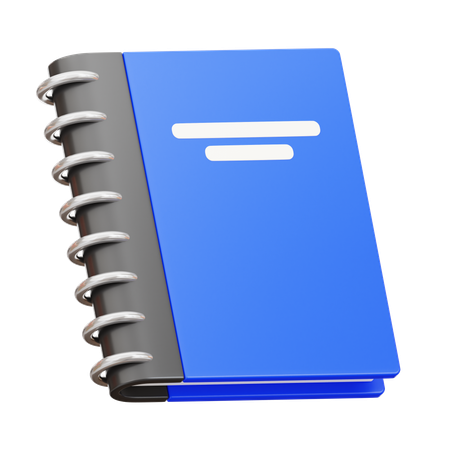 Contacts book  3D Icon