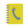 contacts book emoji 3d