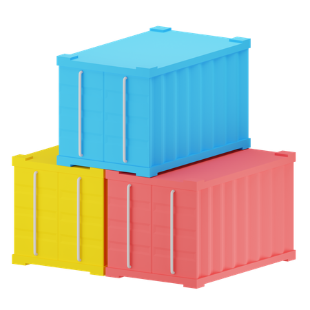 Container  3D Icon