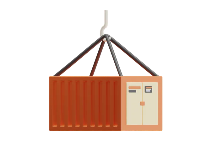 Container  3D Icon