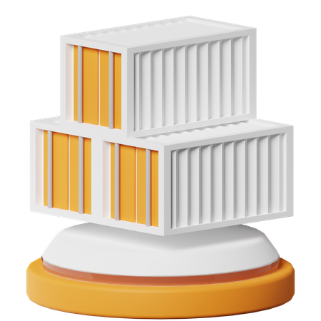 Container  3D Icon