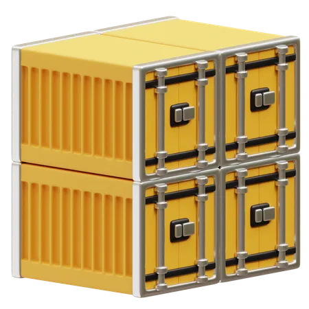 Container  3D Icon