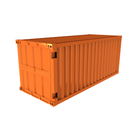 Container  3D Illustration