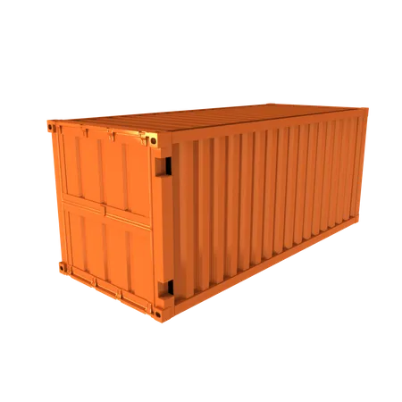 Container  3D Illustration