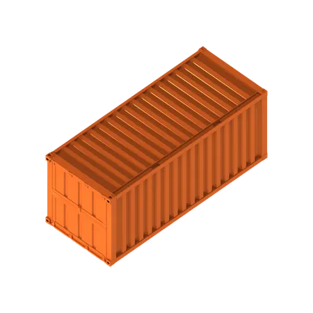 Container  3D Illustration