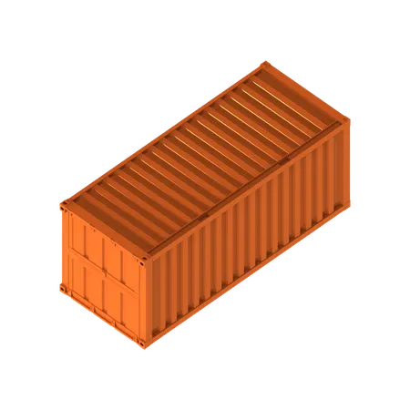 Container  3D Illustration