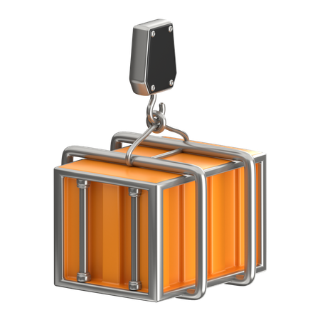 Container Crane  3D Icon