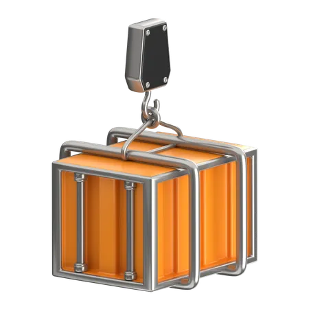 Container Crane  3D Icon