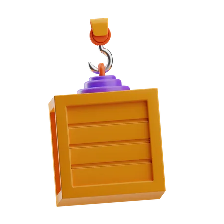 Container Hook  3D Icon