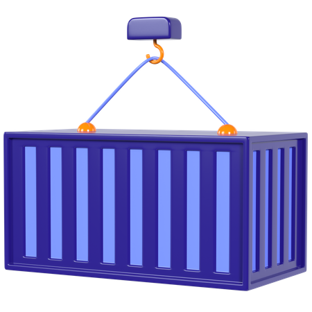 Container Hook  3D Icon