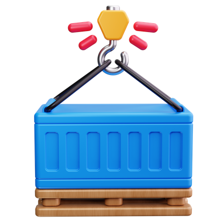 Container Lifter  3D Icon