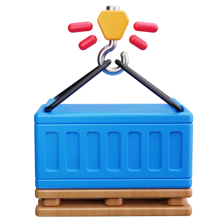 Container Lifter  3D Icon