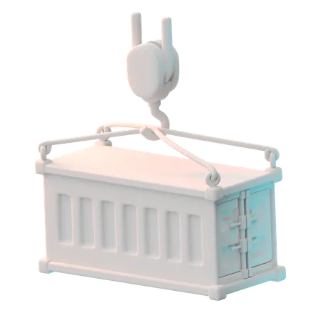 Container Lifter  3D Icon