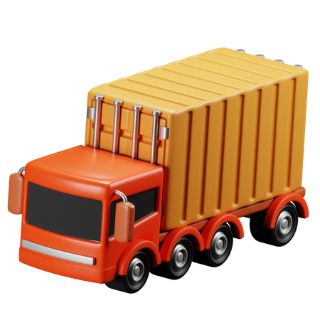 Container-LKW  3D Icon