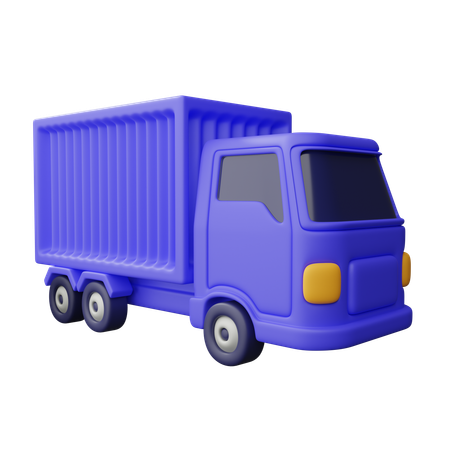 Container truck  3D Icon
