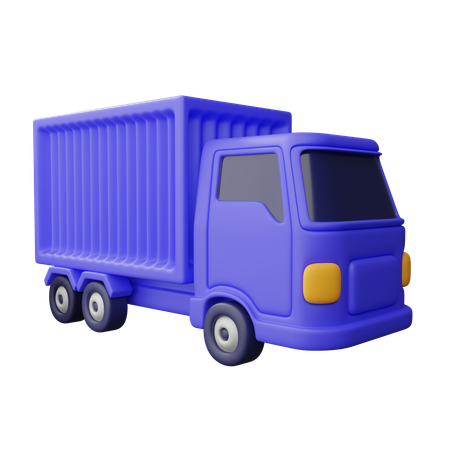 Container truck  3D Icon