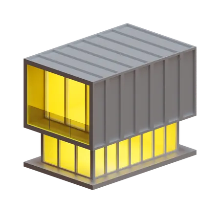 Containerhaus  3D Illustration