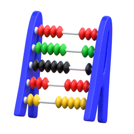 Contando brinquedo  3D Icon