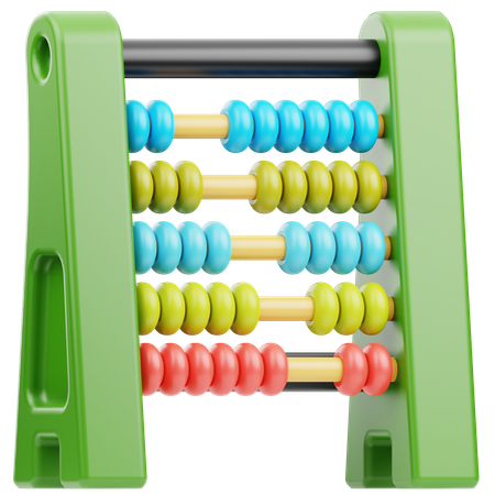 Contando brinquedo  3D Icon