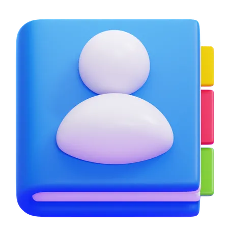 Contato  3D Icon