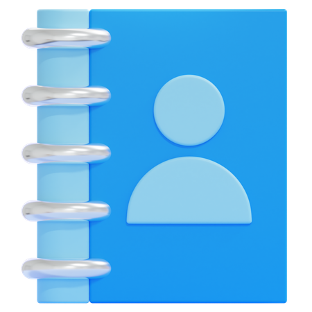 Contato  3D Icon