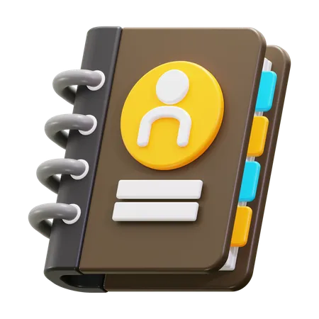 Contato  3D Icon