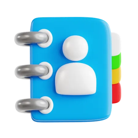 Contato  3D Icon