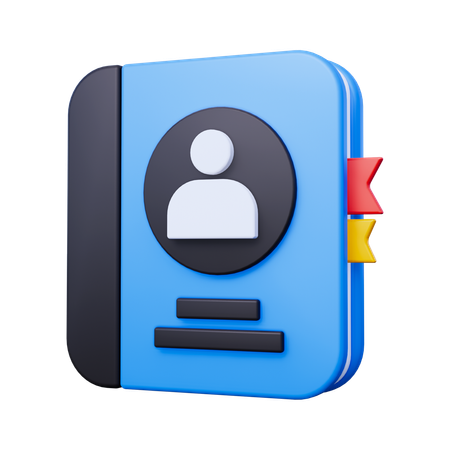 Contato  3D Icon