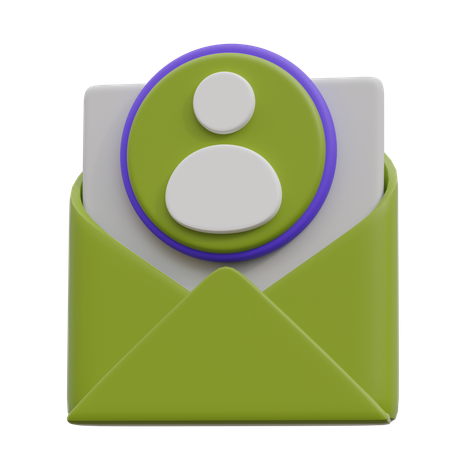Email de contato  3D Icon