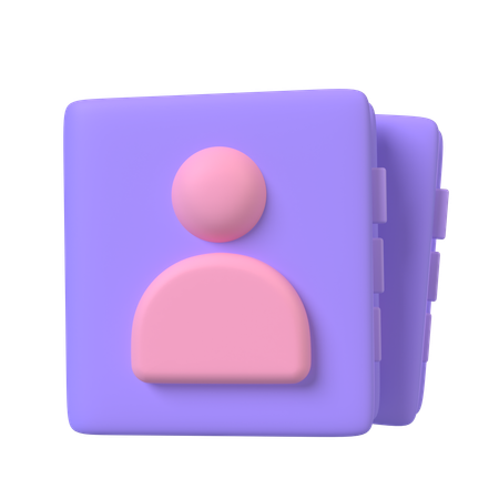 Contatto  3D Icon