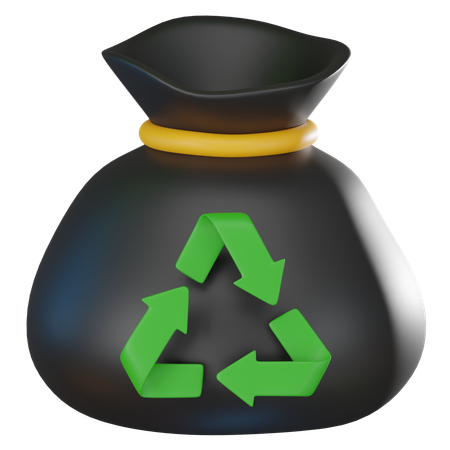 Contenedor de basura  3D Icon