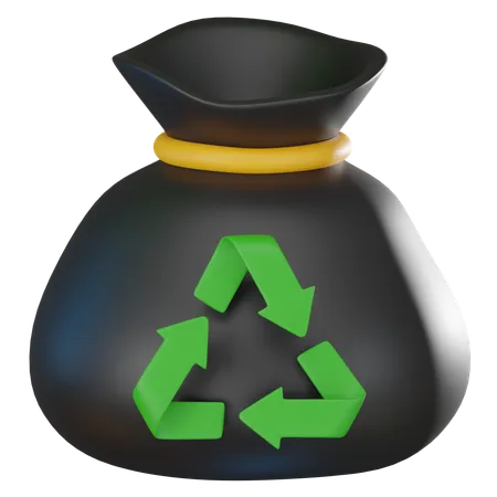 Contenedor de basura  3D Icon