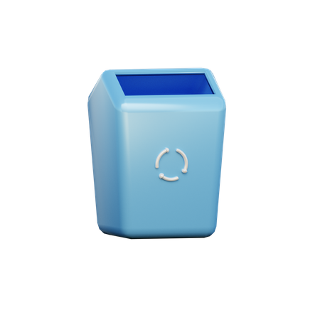 Contenedor de basura  3D Icon