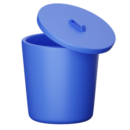 Contenedor de basura  3D Icon