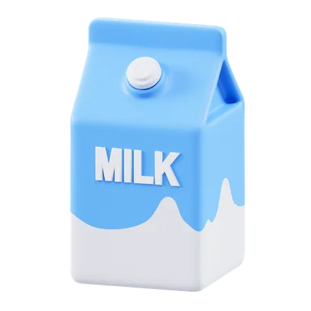 Contenedor de leche  3D Icon