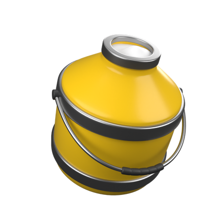 Contenedor de leche  3D Icon