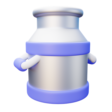 Contenedor de leche  3D Icon