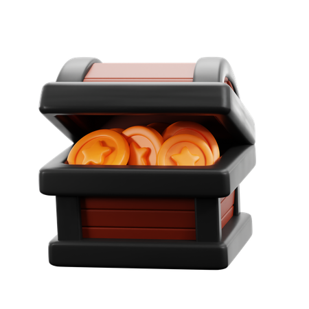 Contenedor desbloqueado  3D Icon