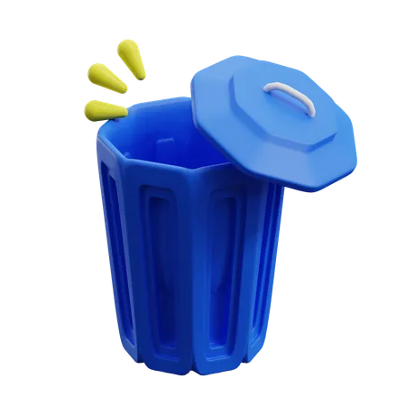 Contenedor vacio  3D Icon