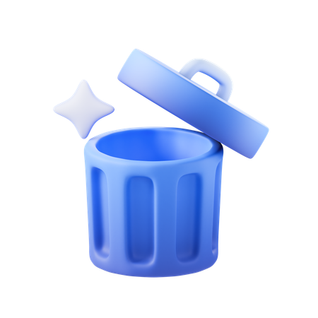 Contenedor vacio  3D Icon