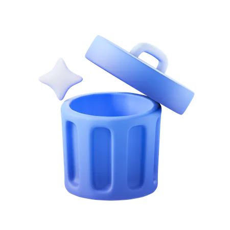 Contenedor vacio  3D Icon