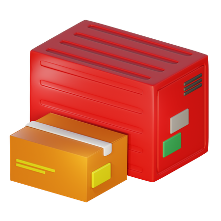 Récipient  3D Icon