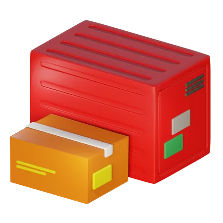 Récipient  3D Icon