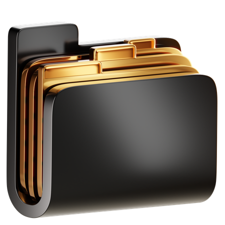 Contenido digital  3D Icon